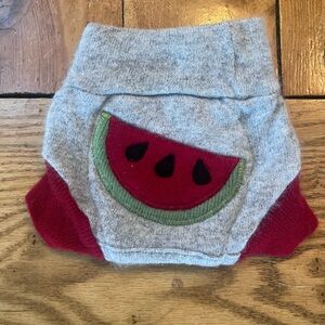 Watermelon Design Cashmere Baby Diaper Cover